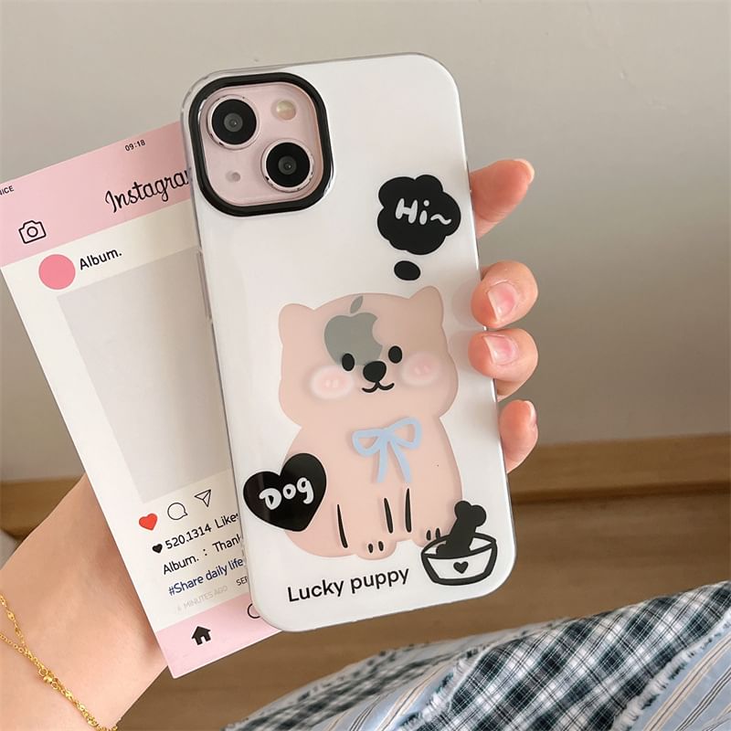 Strap Dog Set Phone Case /