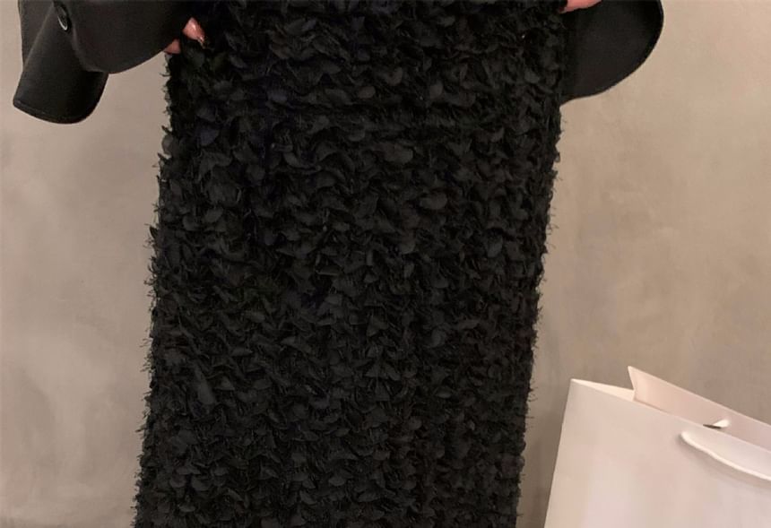 Square-Toe Heel Shoes Chunky Mary Jane