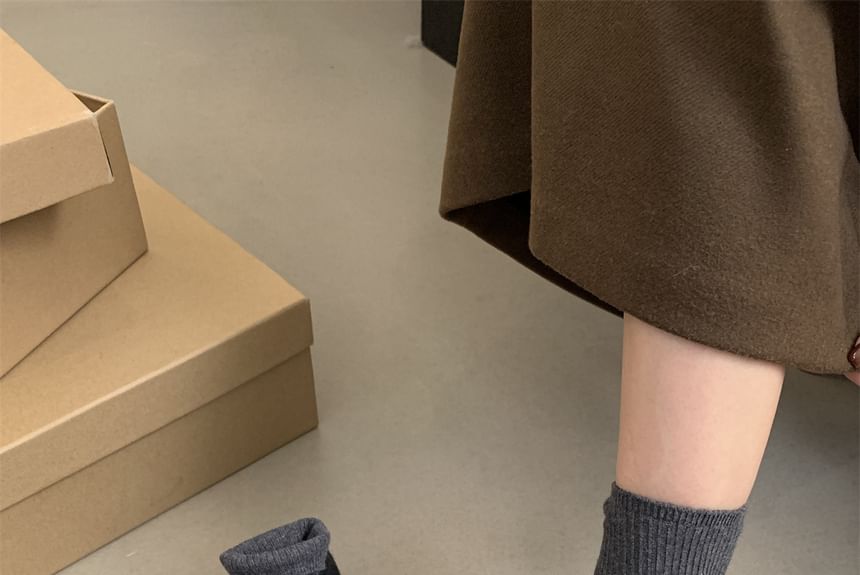 Jane Square-Toe Flats Mary