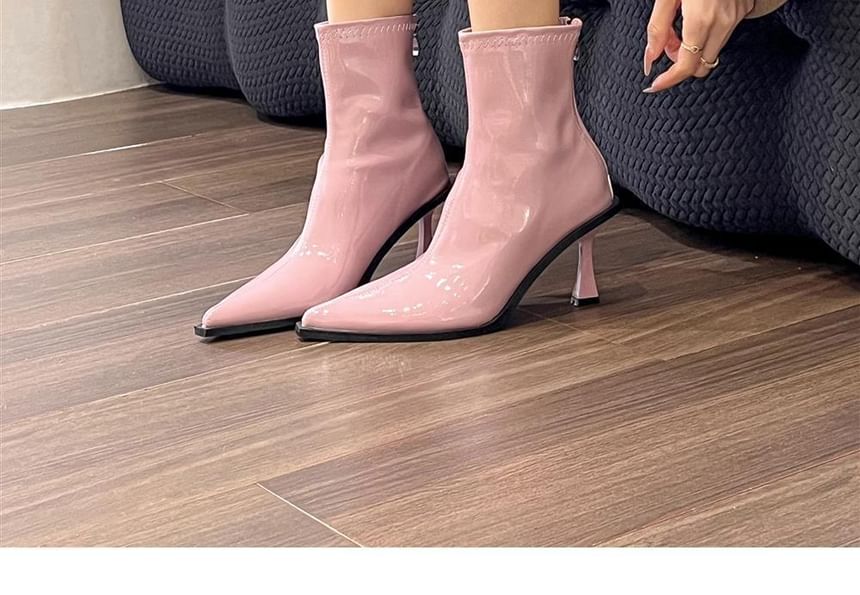 Short Pointy Boots Hell High