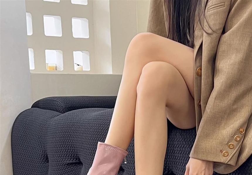 Short Pointy Boots Hell High