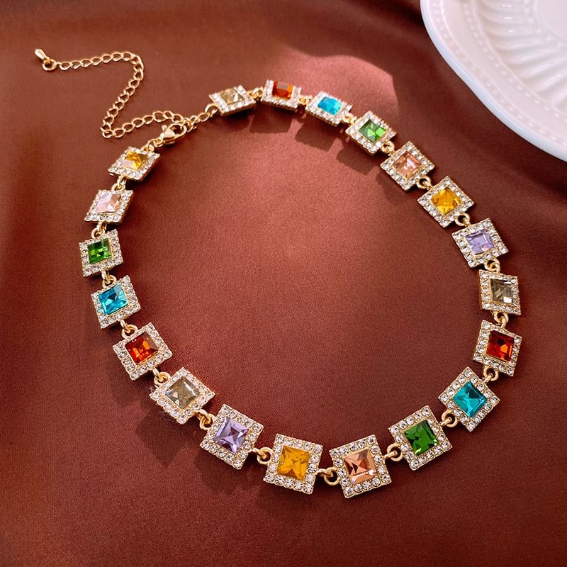 Necklace Rhinestone