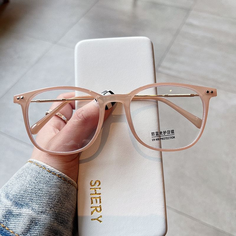 Square Plain Eyeglasses