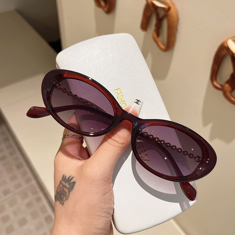 Sunglasses Plastic Oval