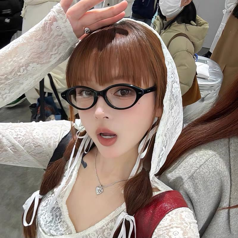 Eyeglasses Oval Plastic