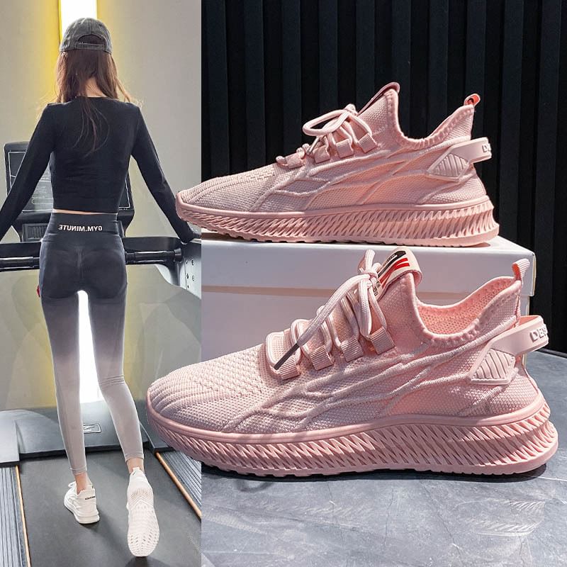 Sneakers Knit Platform