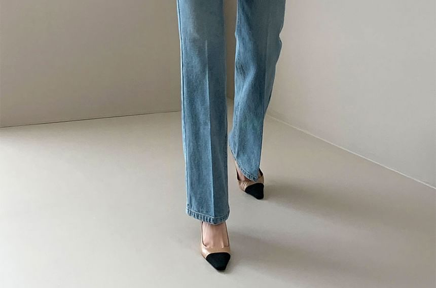 Notch Lapel Plain Tweed Single Breasted Blazer