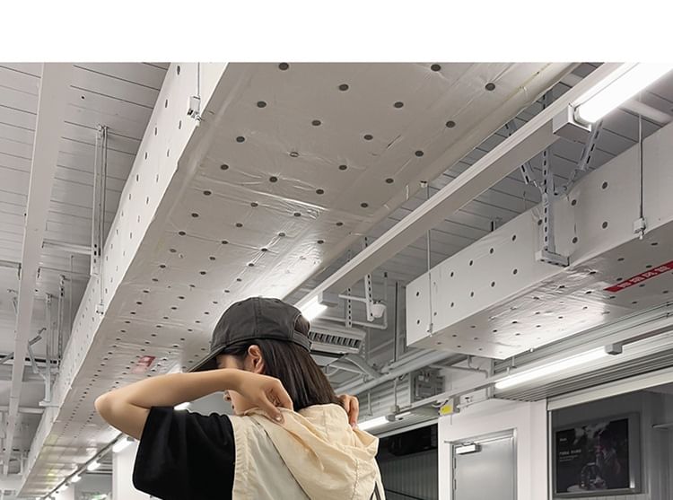 Nylon Bag Duffel Lettering