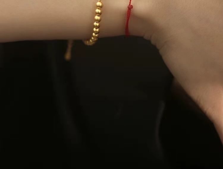 Fish Charm String Bracelet