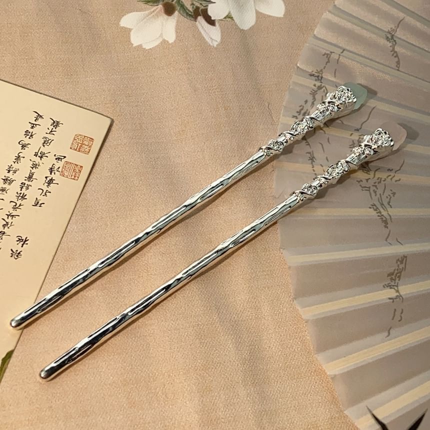 Alloy Gemstone Hair Stick Irregular Faux