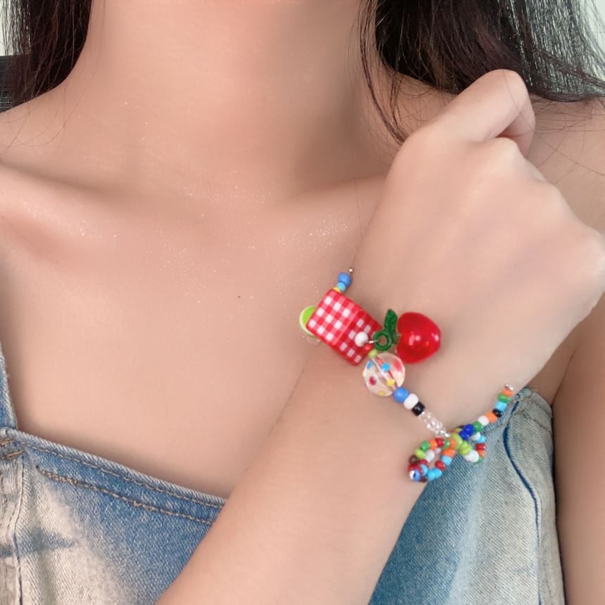 Bracelet Charm Acrylic Choker /