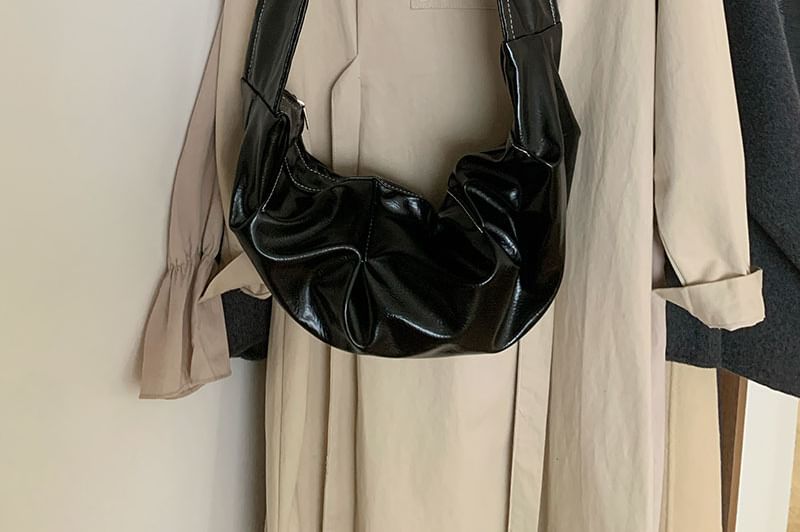 Leather Crossbody Faux Bag