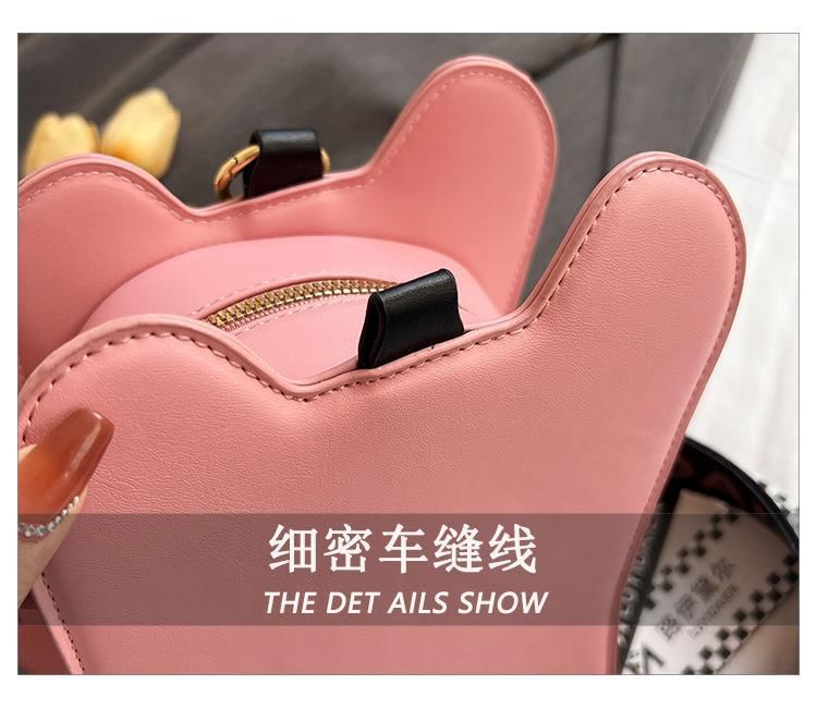 Bag Studded Star Violin Applique Crossbody