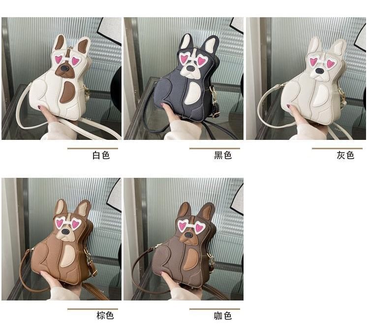 Bag Leather Dog Crossbody Faux