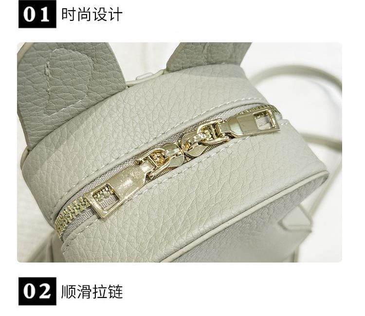 Bag Leather Dog Crossbody Faux