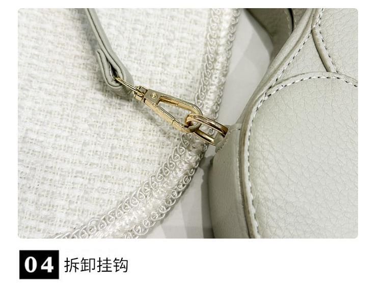 Bag Leather Dog Crossbody Faux