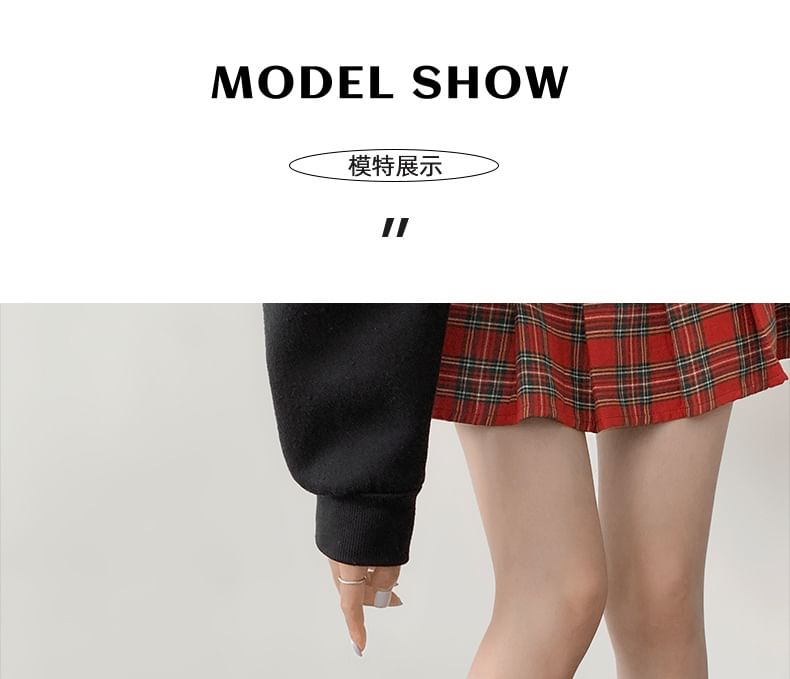 Buckled Plain Short Platform Boots