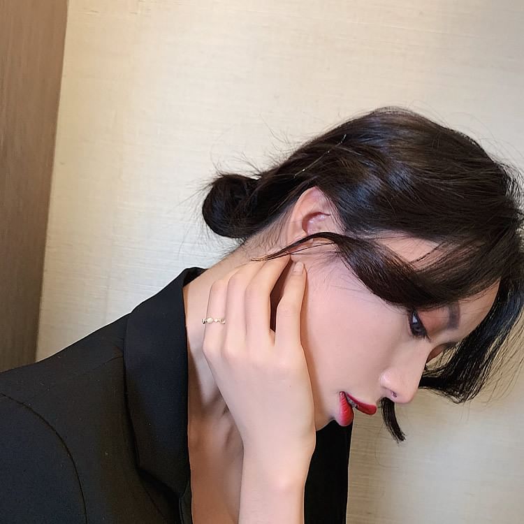 Gemstone Ring Alloy Designs) Faux Rhinestone (Various Open