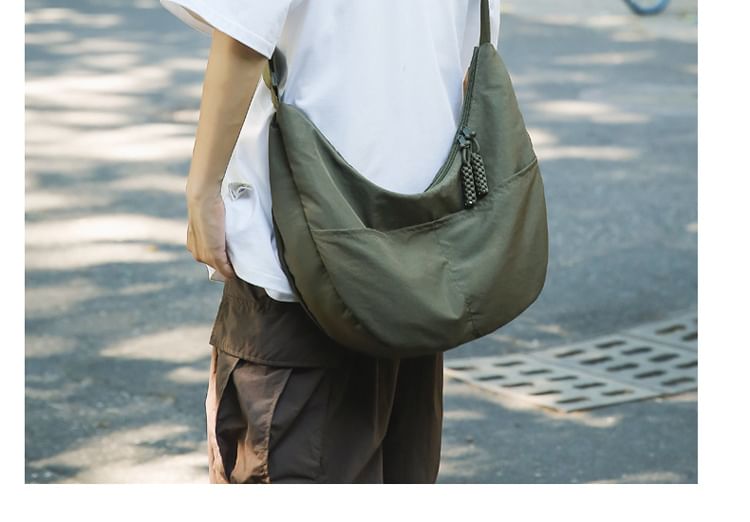 Crossbody Plain Bag Nylon