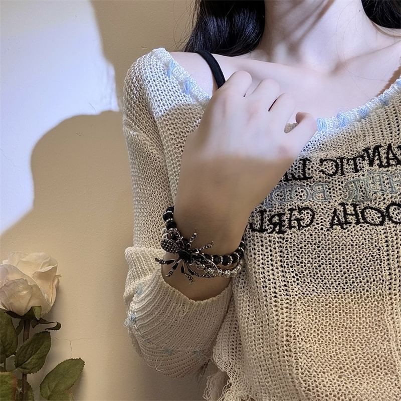 Layered Bracelet Spider