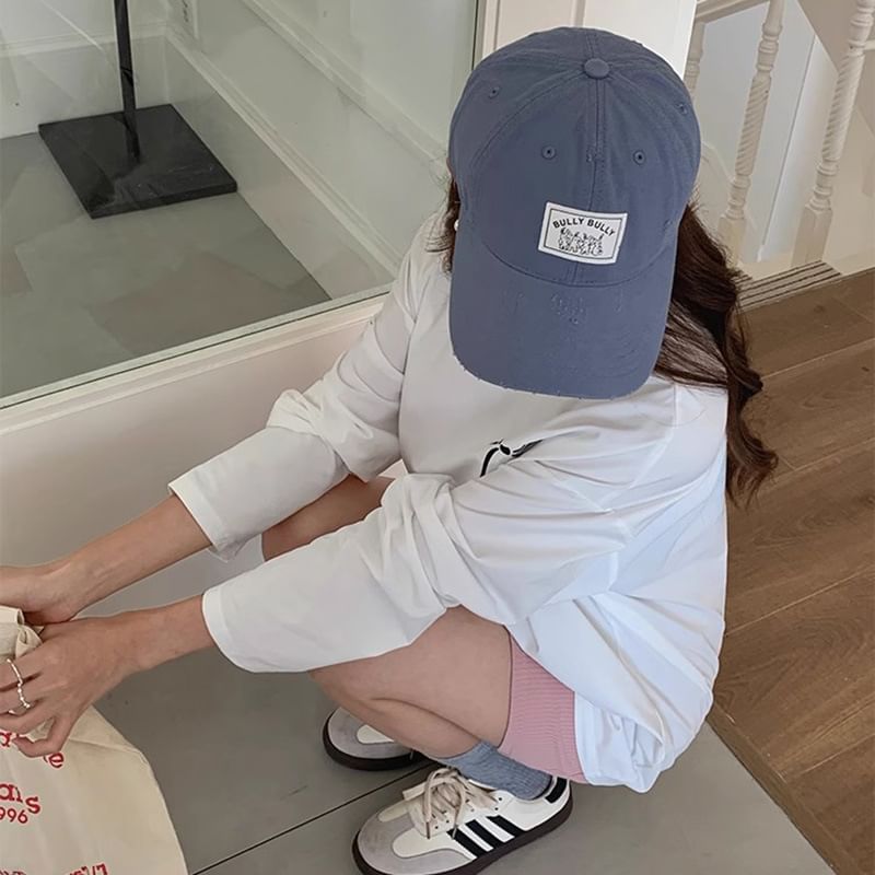 Baseball Distressed Cap Applique