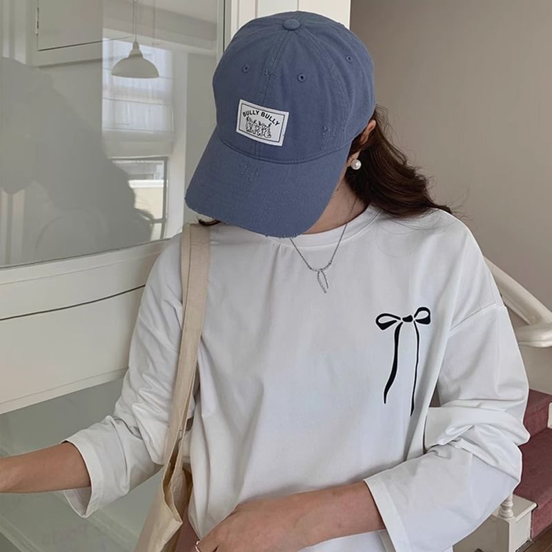 Baseball Distressed Cap Applique