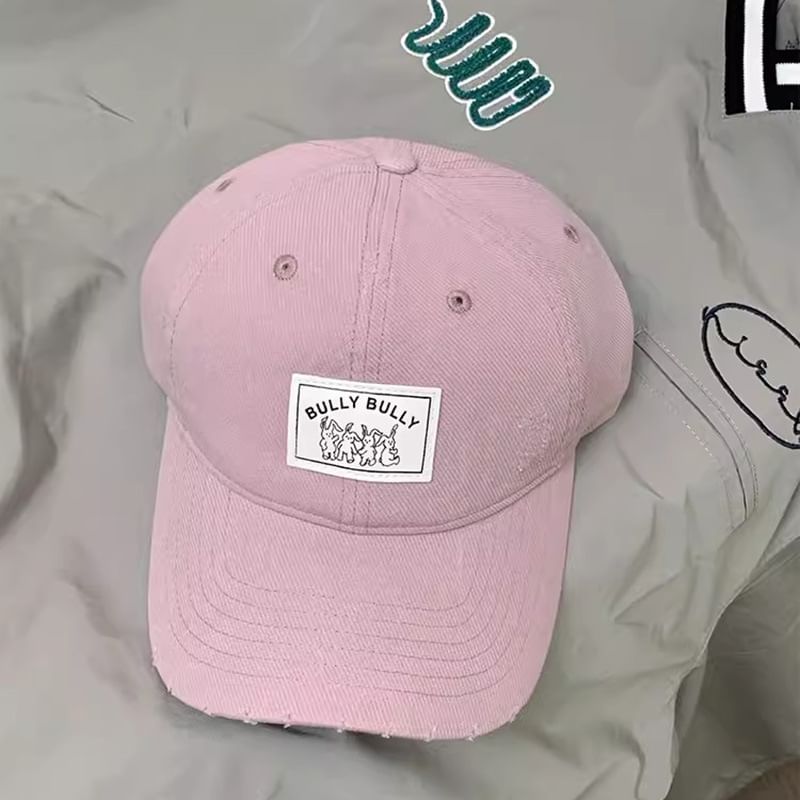 Baseball Distressed Cap Applique