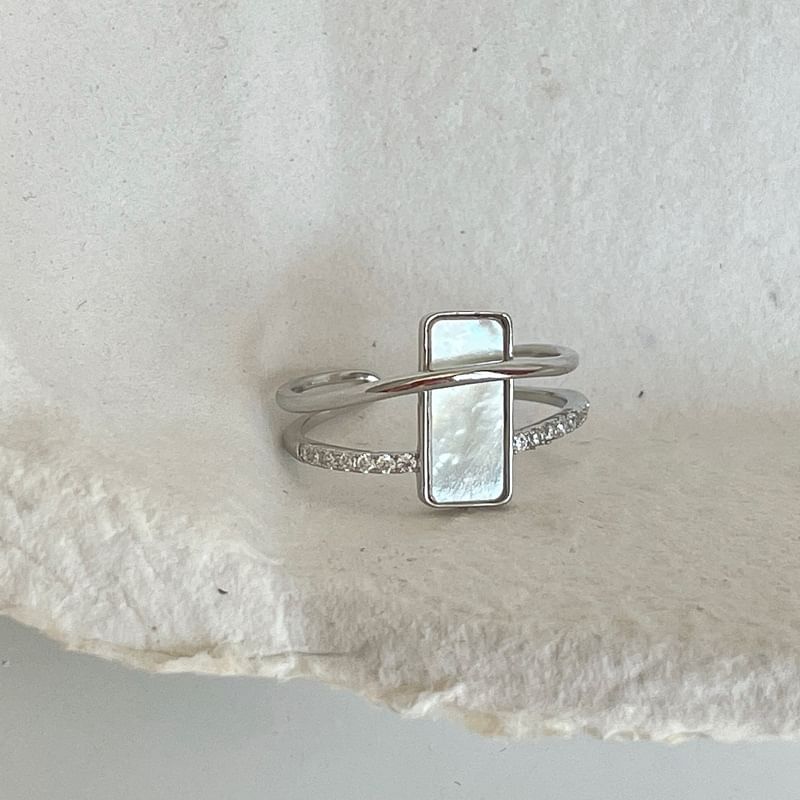 Rhinestone Ring Designs) Alloy (Various