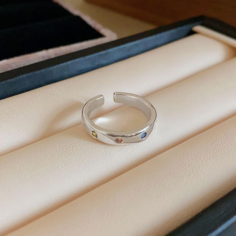 Open Alloy Rhinestone Designs) (Various Ring