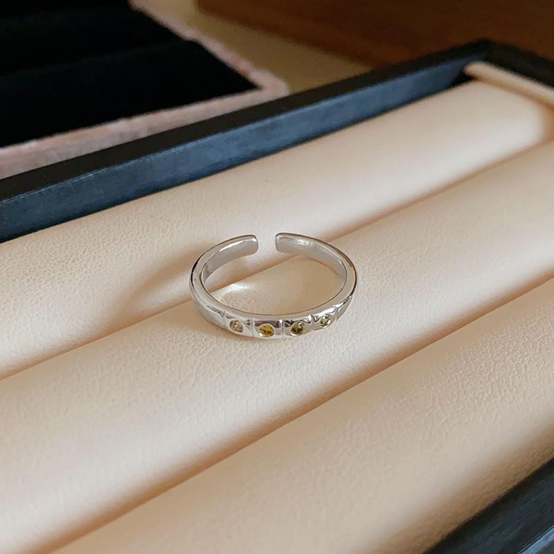 Open Alloy Rhinestone Designs) (Various Ring