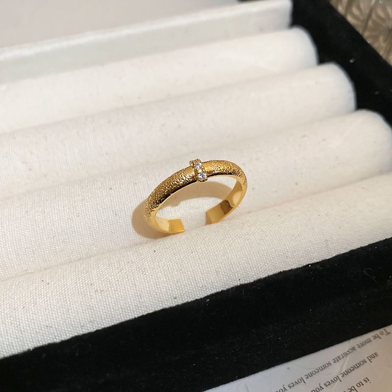 Alloy Layered Rhinestone / Designs) (Various Ring Open