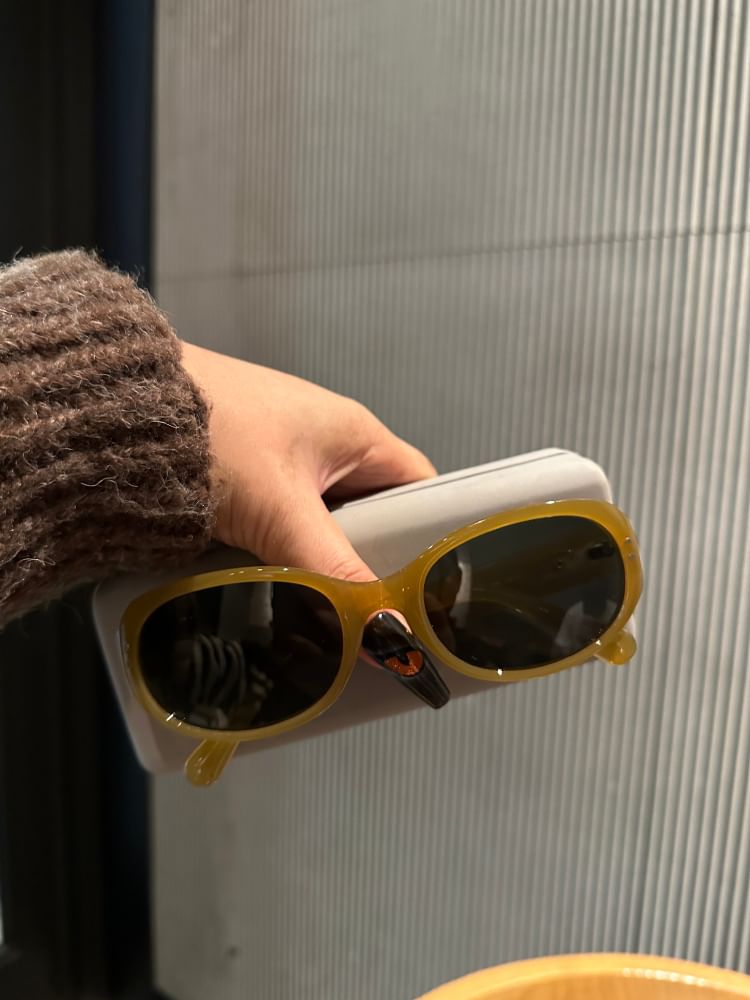 Oval Sunglasses Frame