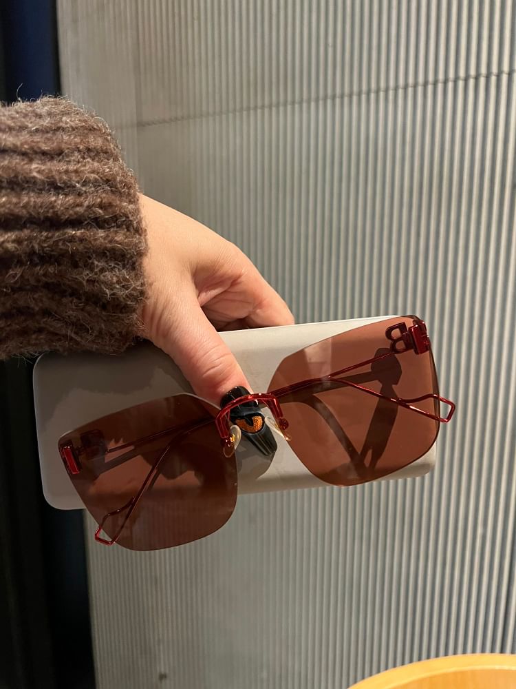 Frameless Sunglasses