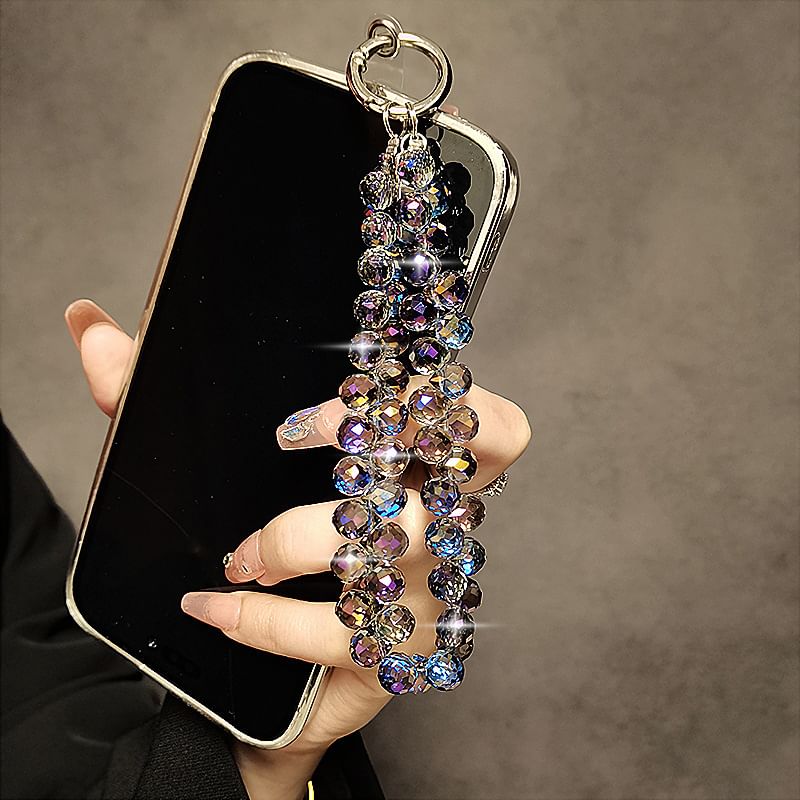 Phone Faux Strap Crystal
