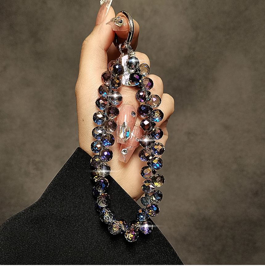 Phone Faux Strap Crystal