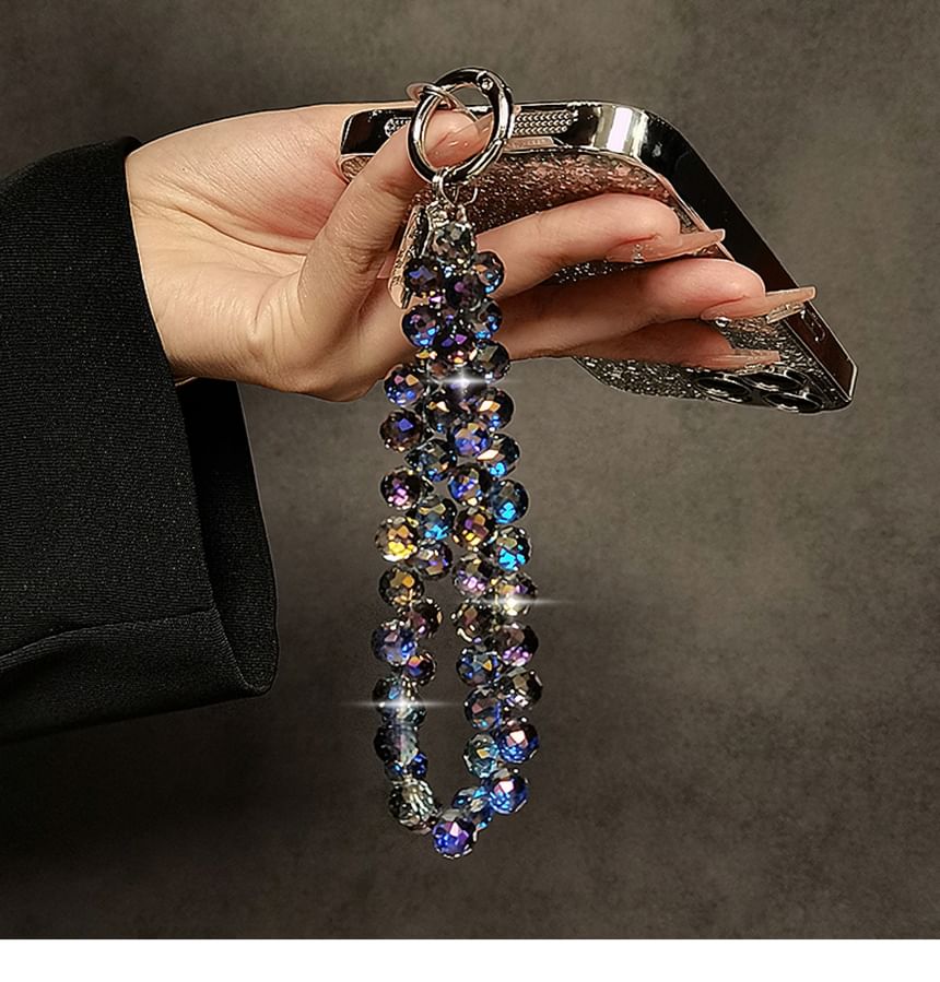 Phone Faux Strap Crystal