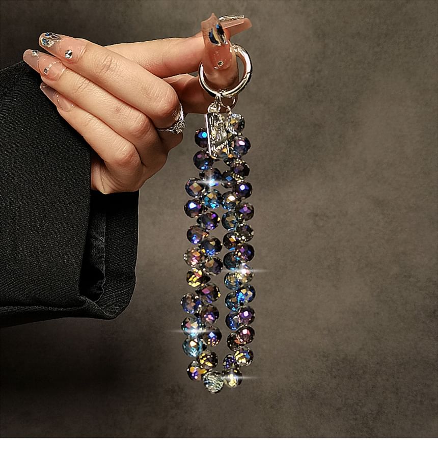 Phone Faux Strap Crystal