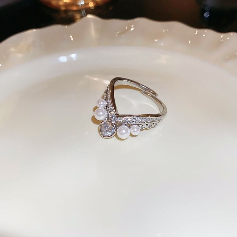Freshwater Pearl Ring Set /