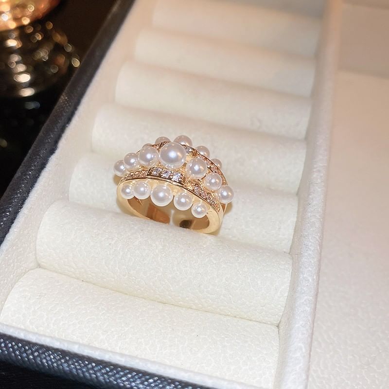 Freshwater Pearl Ring Set /