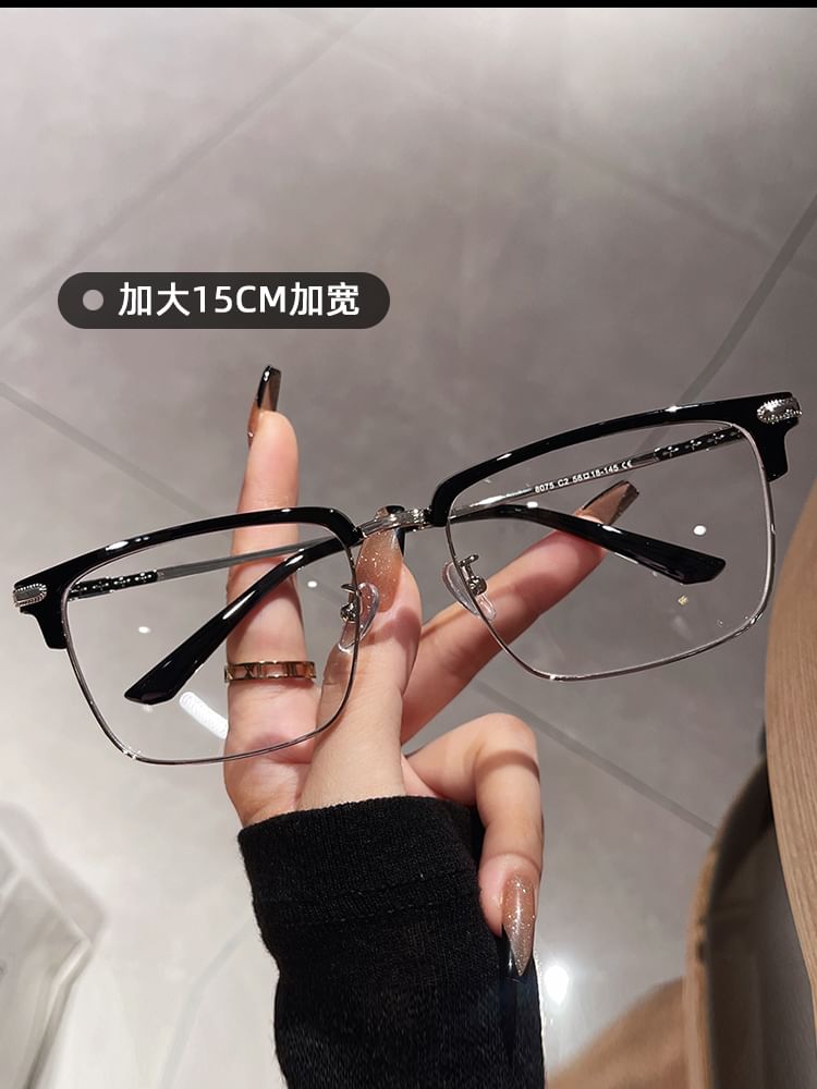 Eyeglasses Square Frame Metal