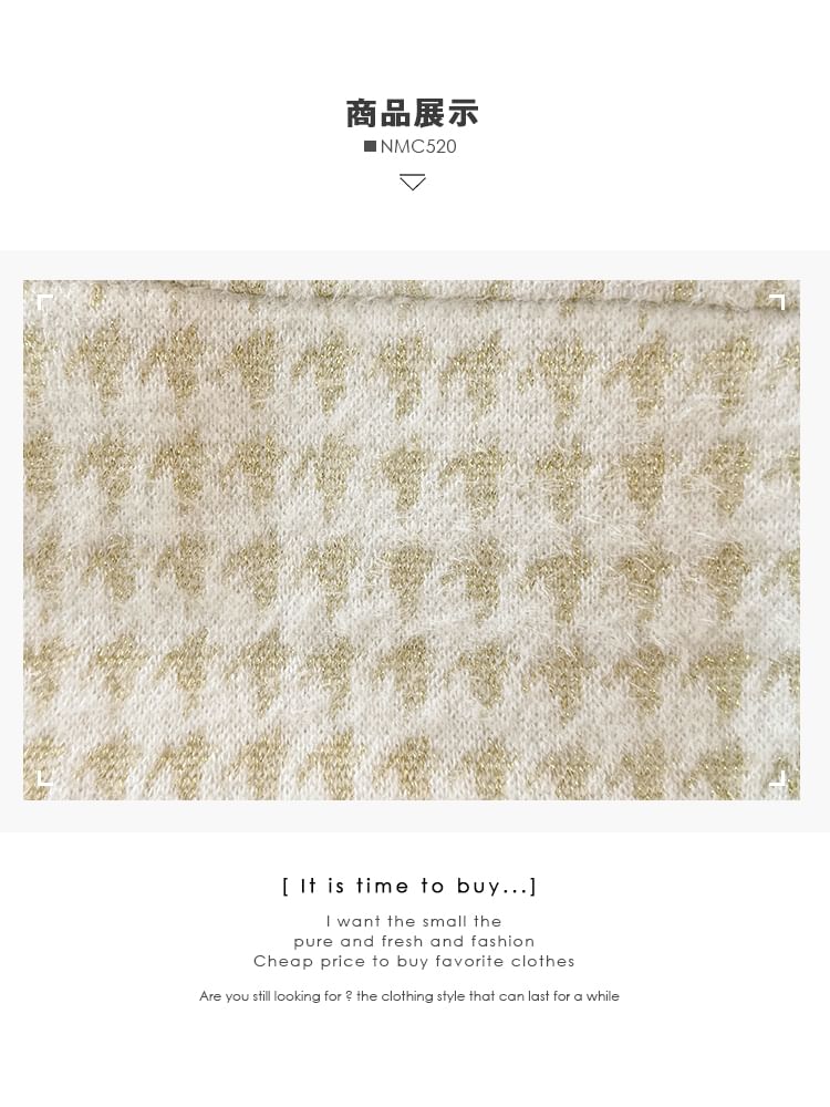 Set: Crew-Neck Tweed Jacket + Mini Skirt