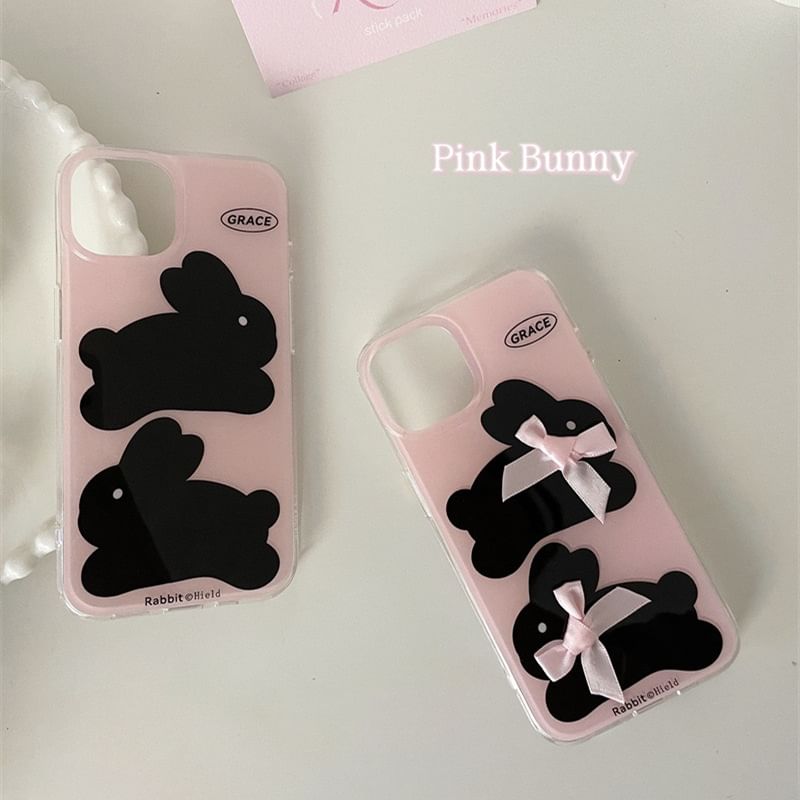 Ribbon Phone Case Rabbit
