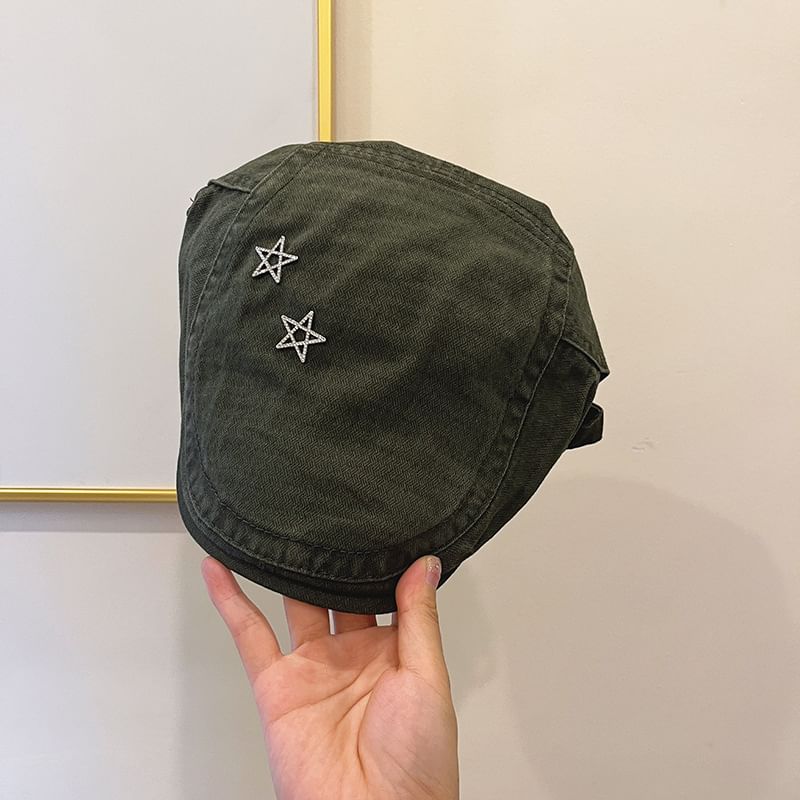 Flat Star Cap Studded