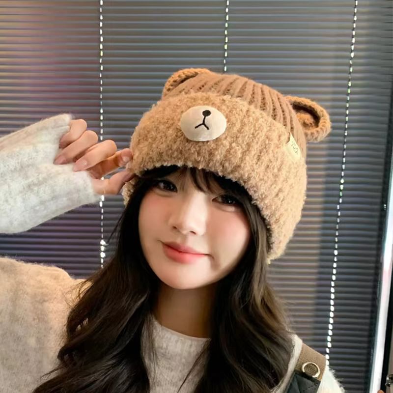 Beanie Bear Knit Ear