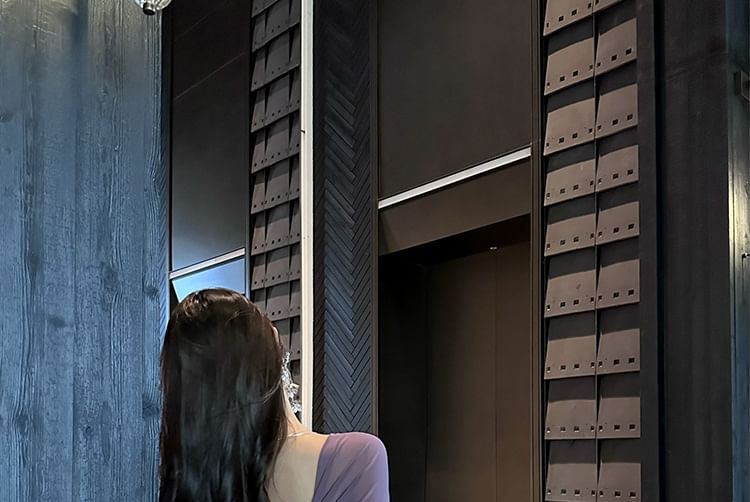 Strapless Midi Plain Bow Dress Sheath