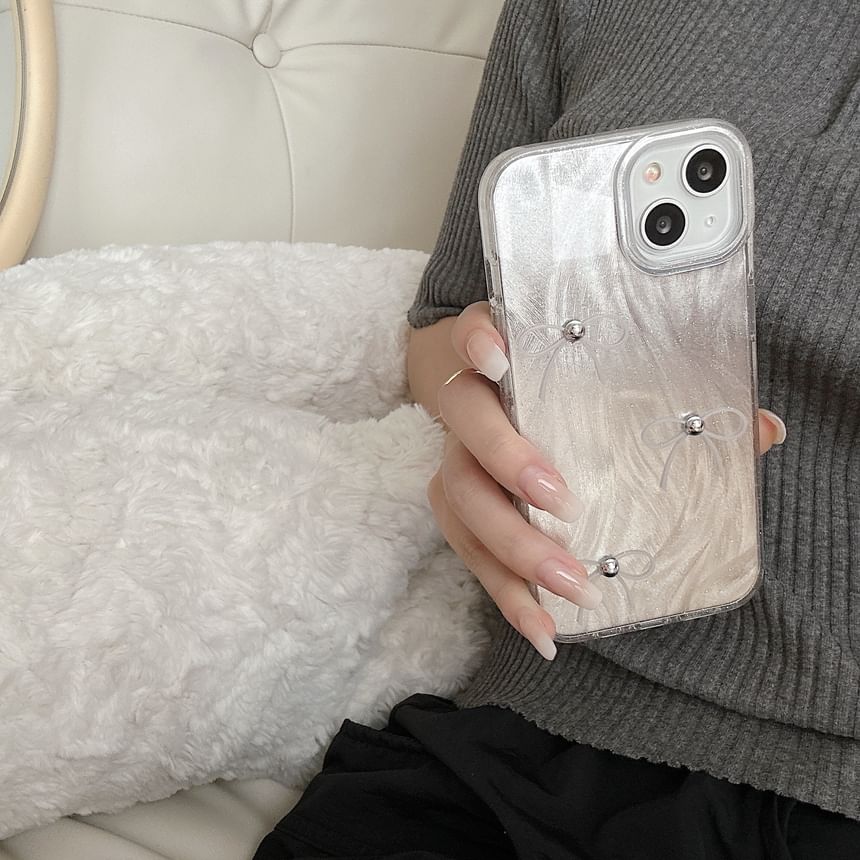 Bow Phone Print Case