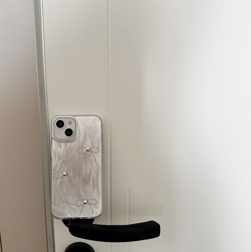 Bow Phone Print Case