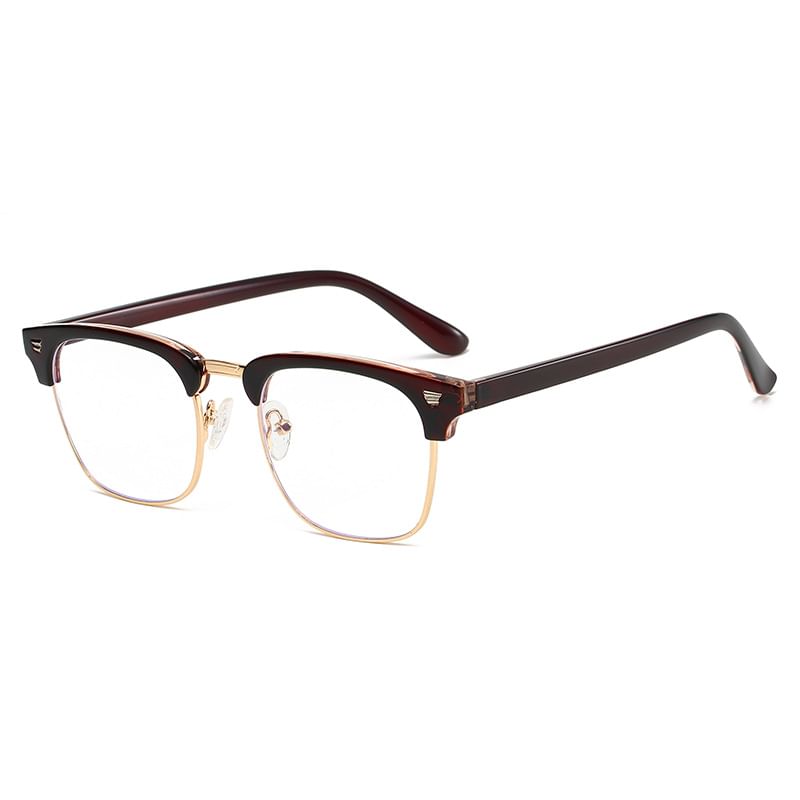 Vintage Frame Metal Eyeglasses