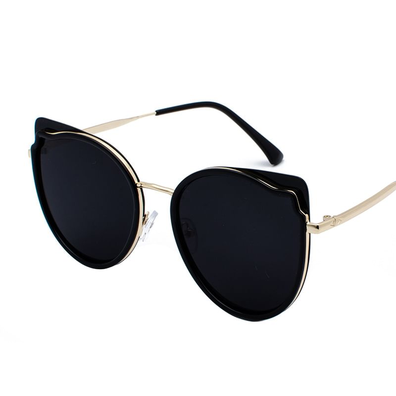 Frame Eye Metal Cat Sunglasses