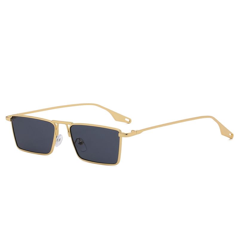 Frame Metal Square Sunglasses